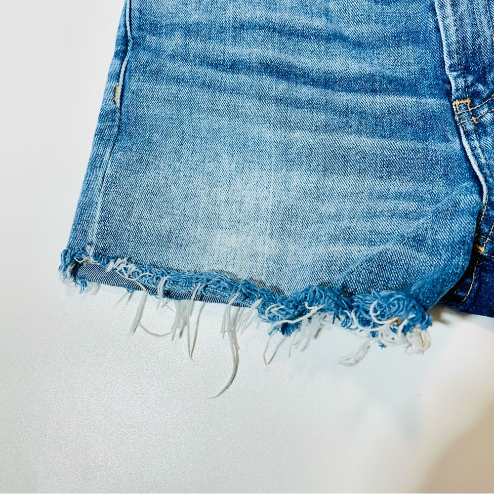 Madewell jean shorts The Perfect Jean shorts high rise 100% cotton women size 24 - Picture 6 of 7